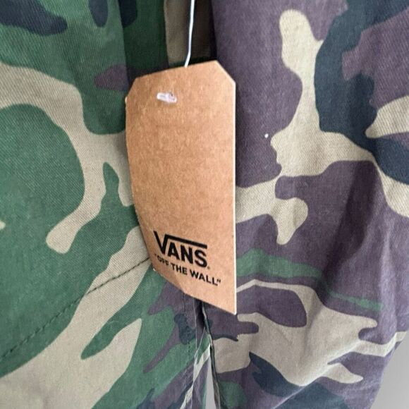 Vans Assembly Camo Shirt Dress Long Sleeve Size S - Picture 12 of 13
